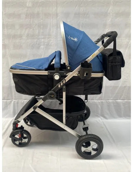 Carucior 2 in 1, 0-36 luni, RED-808, multicolor