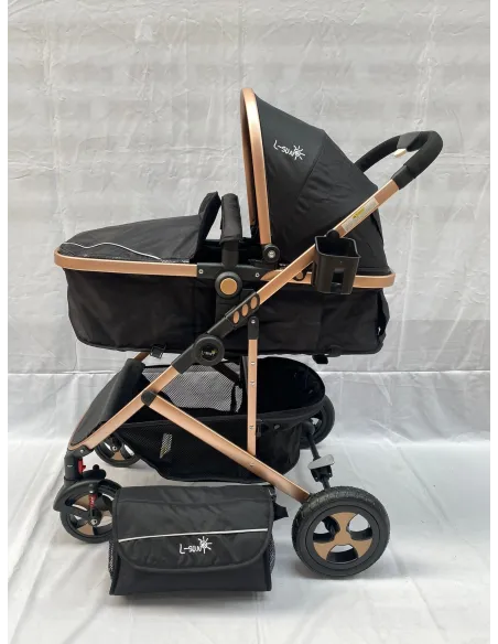 Carucior 2 in 1, 0-36 luni, RED-808, multicolor