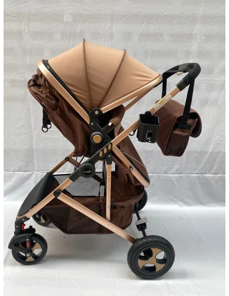 Carucior 2 in 1, 0-36 luni, RED-808, multicolor