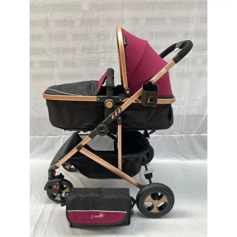 Carucior 2 in 1, 0-36 luni, RED-808, multicolor