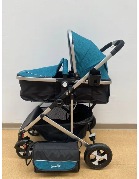 Carucior 2 in 1, 0-36 luni, RED-808, multicolor