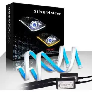 Set 2 x Banda flexibilă cu LED-uri pentru mașină