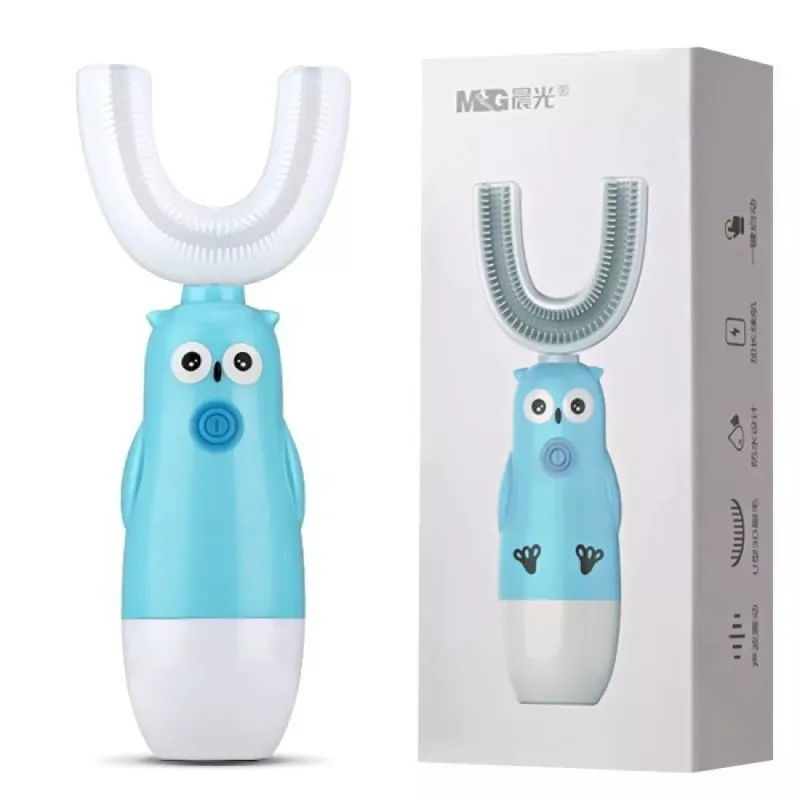 Periuta de dinti electrica in forma de U pentru copii