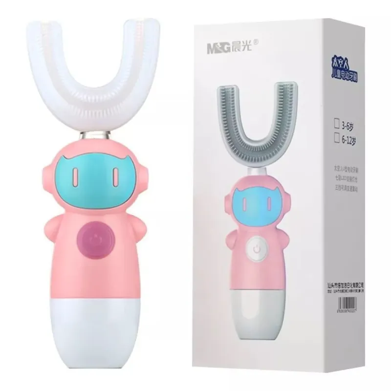 Periuta de dinti electrica in forma de U pentru copii