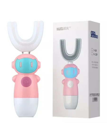 Periuta de dinti electrica in forma de U pentru copii