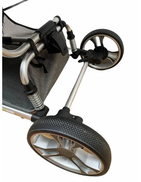 Carucior 2in1 cu landou transformabil, tip troler, 0-36 luni, RED-F2