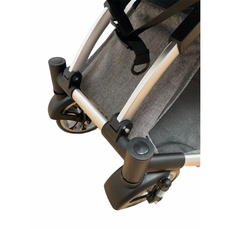 Carucior 2in1 cu landou transformabil, tip troler, 0-36 luni, RED-F2