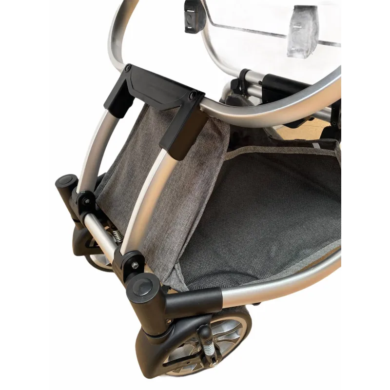 Carucior 2in1 cu landou transformabil, tip troler, 0-36 luni, RED-F2