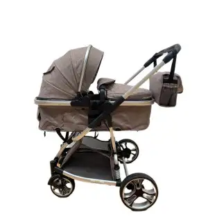 Carucior 2in1 cu landou transformabil, tip troler, 0-36 luni, RED-F2 2