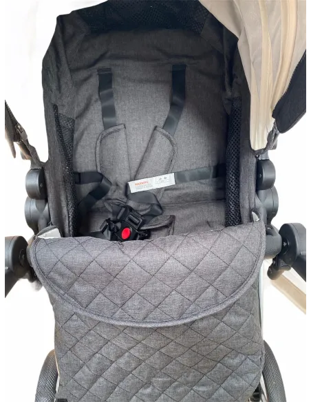 Carucior 2in1 cu landou transformabil, tip troler, 0-36 luni, RED-F2