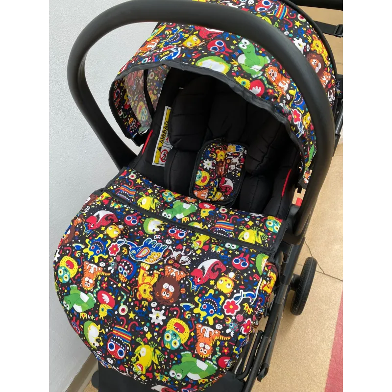 Carucior 3in1, 0-36 luni, RED-T2