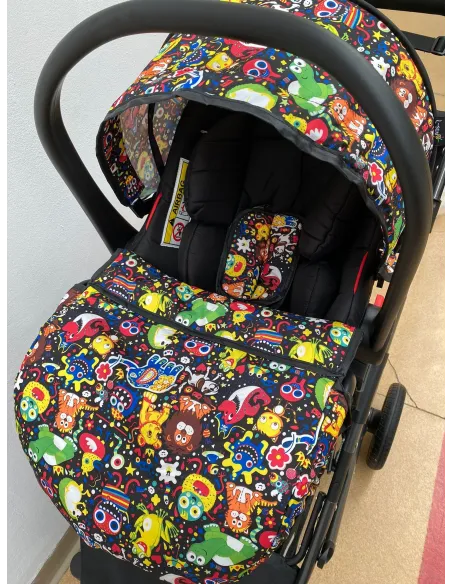 Carucior 3in1, 0-36 luni, RED-T2