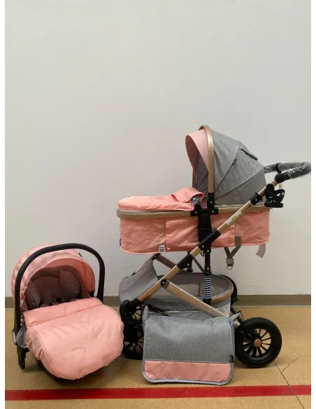 Carucior 3in1, 0-36 luni, RED-T2