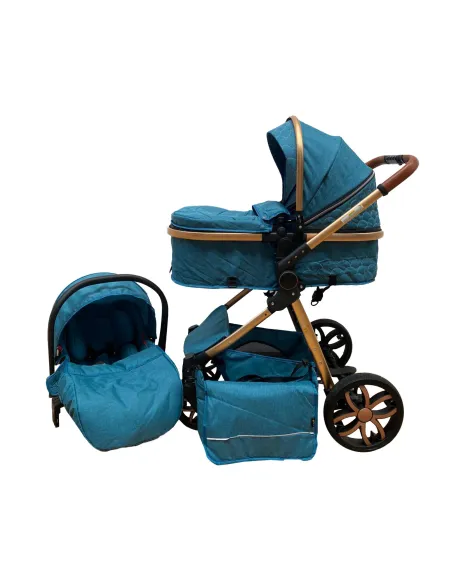 Carucior 3in1, landou transformabil in parte sport, 0-36 luni, RED-T9