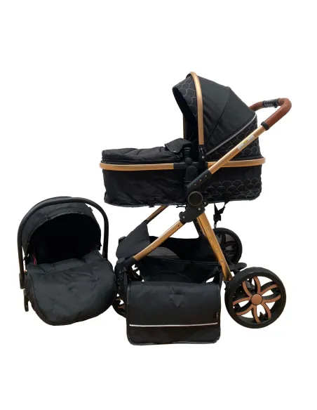 Carucior 3in1, landou transformabil in parte sport, 0-36 luni, RED-T9