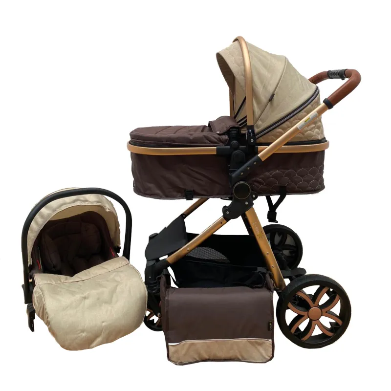 Carucior 3in1, landou transformabil in parte sport, 0-36 luni, RED-T9