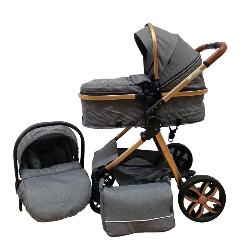 Carucior 3in1, landou transformabil in parte sport, 0-36 luni, RED-T9