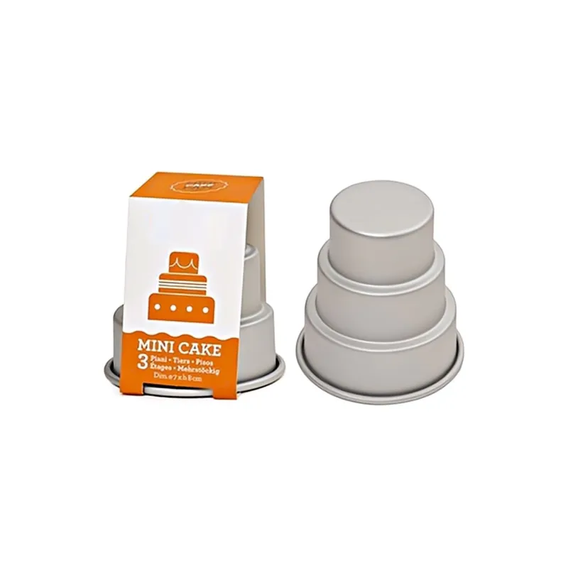 Formă de copt pentru tort - set 3 bucăți