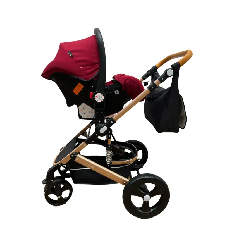 Carucior 3in1 transformabil in parte sport, 0-36 luni, RED-T5