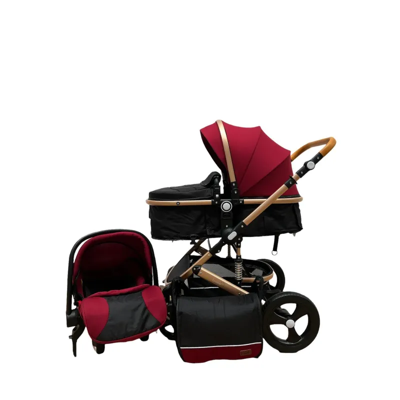 Carucior 3in1 transformabil in parte sport, 0-36 luni, RED-T5