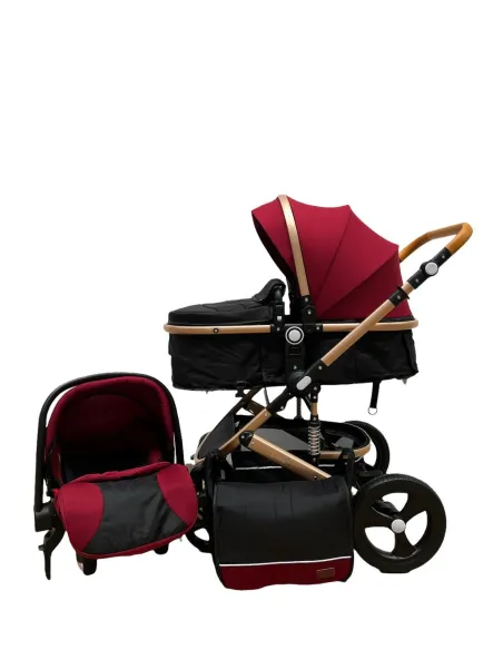 Carucior 3in1 transformabil in parte sport, 0-36 luni, RED-T5