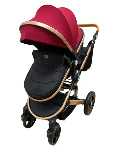 Carucior 3in1 transformabil in parte sport, 0-36 luni, RED-T5