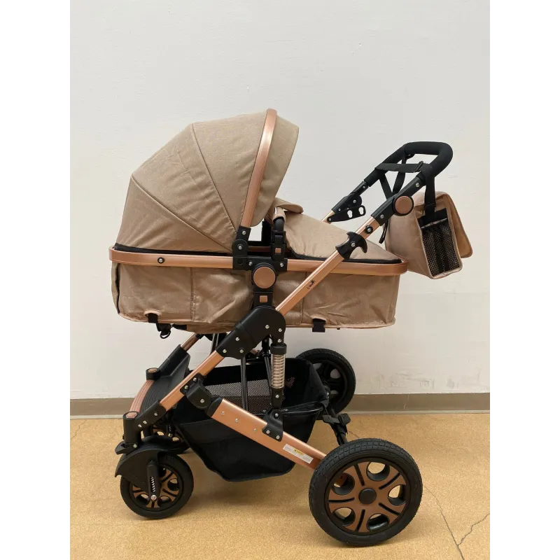 Carucior 3 in 1, landou transformabil in parte sport, 0-36 luni, RED-T3