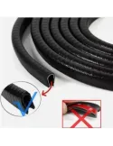 Banda NEAGRA de protectie auto pentru usi, din cauciuc 5M