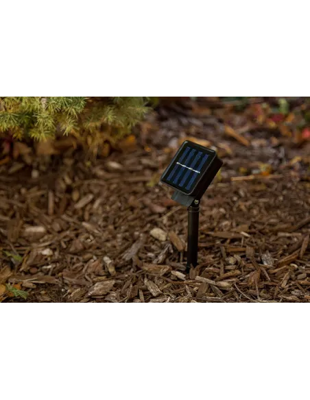 Instalatie LED solara,fir cupru, 10m 120 LED, decor gradina