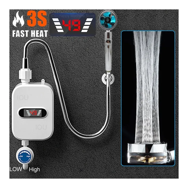 Boiler Electric cu Sistem de Dus 3 litri/minut Putere 3.5 kW