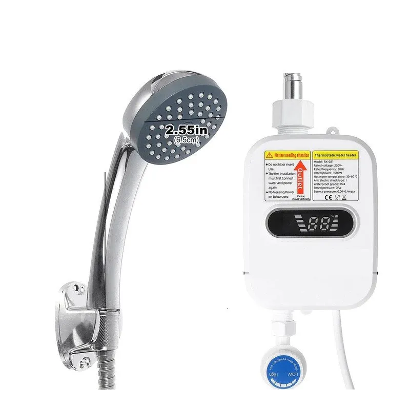 Boiler Electric cu Sistem de Dus 3 litri/minut Putere 3.5 kW