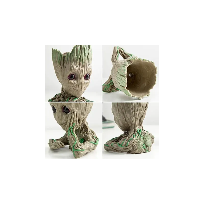 Suport figurina Grooty ganditor, ghivechi plante ,suport ideal