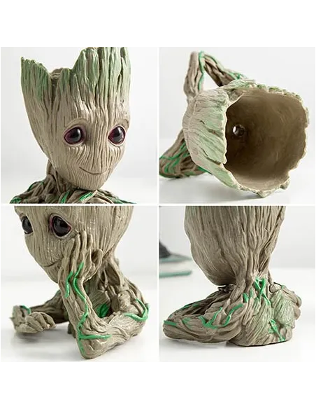 Suport figurina Grooty ganditor, ghivechi plante ,suport ideal