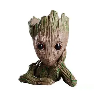 Suport figurina Grooty ganditor, ghivechi plante ,suport ideal 2