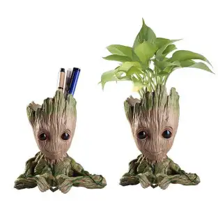 Suport figurina Grooty ganditor, ghivechi plante ,suport ideal
