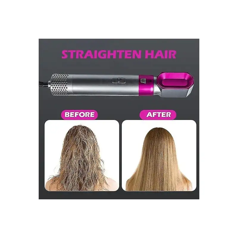 Multistyler 5 in 1, Hot Air Styler , Multiple Accesorii incluse, ondulare, indreptate, uscare