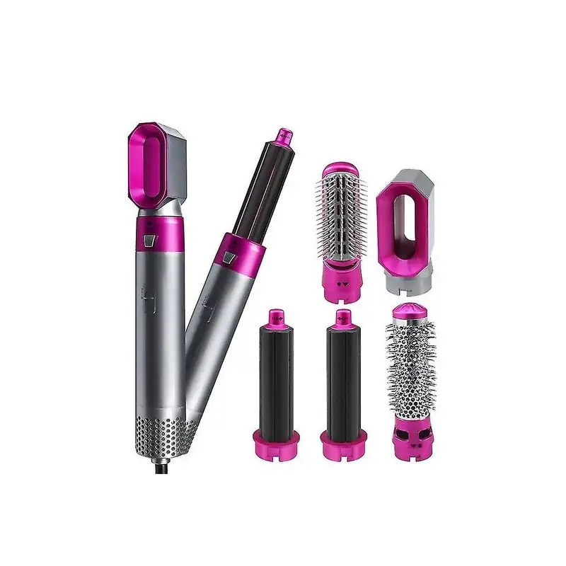 Multistyler 5 in 1, Hot Air Styler , Multiple Accesorii incluse, ondulare, indreptate, uscare