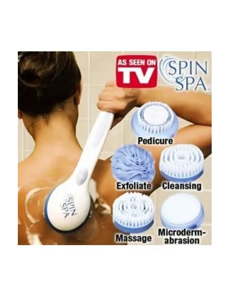 Perie pentru dus Spin Spa - cu 5 capete