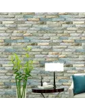 Set 5 Bucati tapet autoadeziv 3 D- 70X70 cm , turquoise-verde