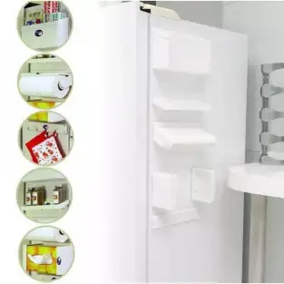 Dispenser bucatarie 5 in 1 cu magnet pentru frigider