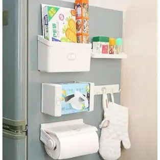 Dispenser bucatarie 5 in 1 cu magnet pentru frigider 2