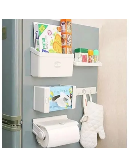 Dispenser bucatarie 5 in 1 cu magnet pentru frigider