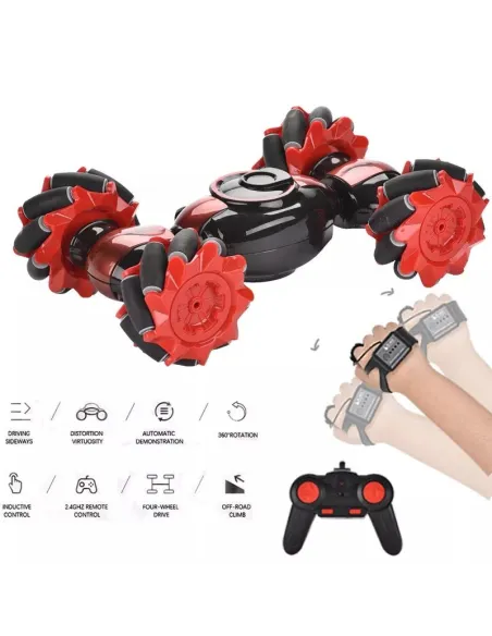 Masina de jucarie Stunt Car, control prin gesturi