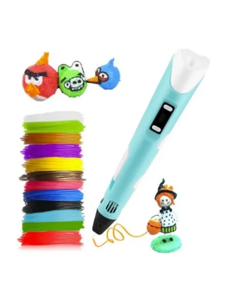 Creion desene 3D pentru desenat in spatiu+ 13 filamente