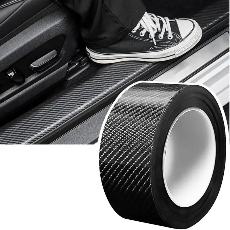 Folie de protectie carbon 3D, rola 7 cm x 3 M