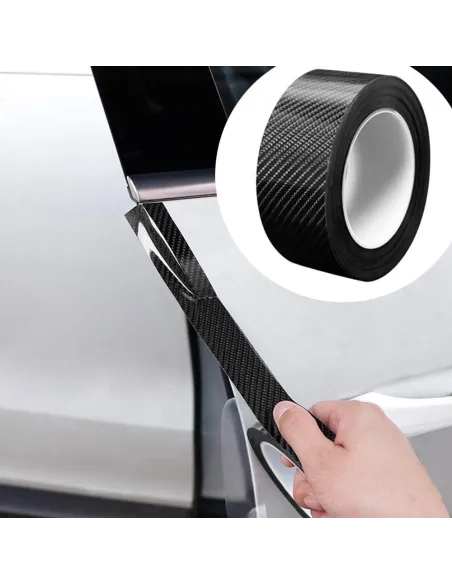 Folie de protectie carbon 3D, rola 7 cm x 3 M