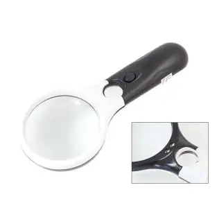 Lupa profesionala cu iluminare LED pe baterii si maner ergonomic 2