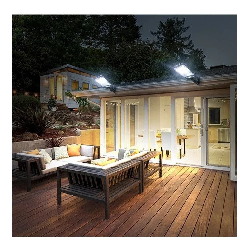 Lampa Solara 50W, 71LED-uri COB, Telecomanda , Senzor de Miscare