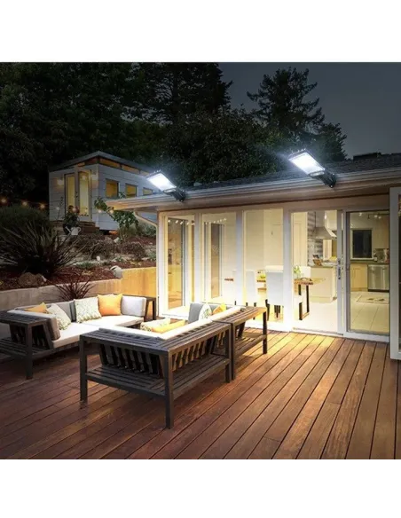 Lampa Solara 50W, 71LED-uri COB, Telecomanda , Senzor de Miscare