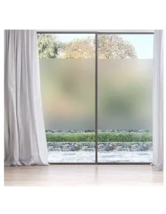 Folie autoadeziva alb mat 45 X 300 pentru geamuri 2